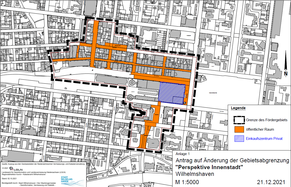 Fördergebiet "Perspektive Innenstadt"