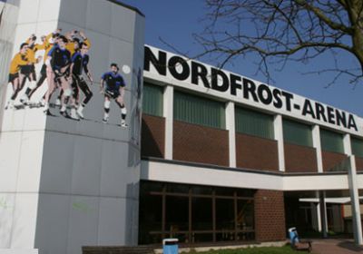 Außenansicht der Nordfrost-Arena.