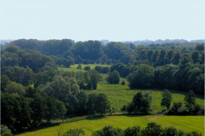 Blick vom Klinikum